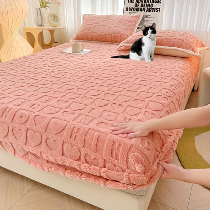 Luxury Velvet Sheets - Hearts